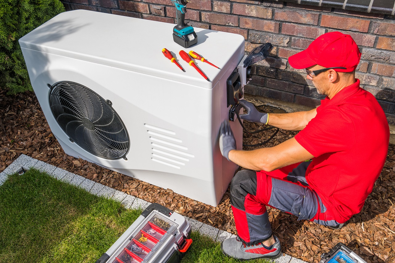 heat pump installation